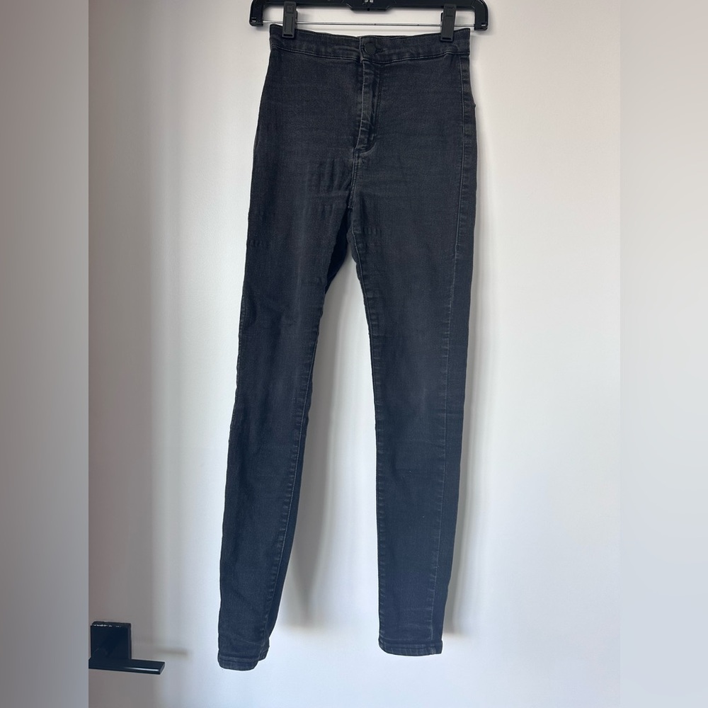 Topshop Joni black jeans